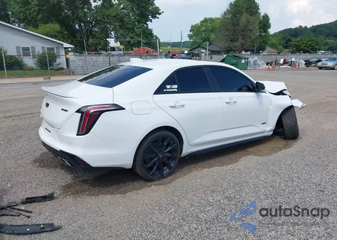 2021 Cadillac Ct4 V-Series из США, поврежденный, VIN 1G6DH5RL5M0117473